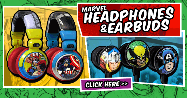 New Superhero Headphones