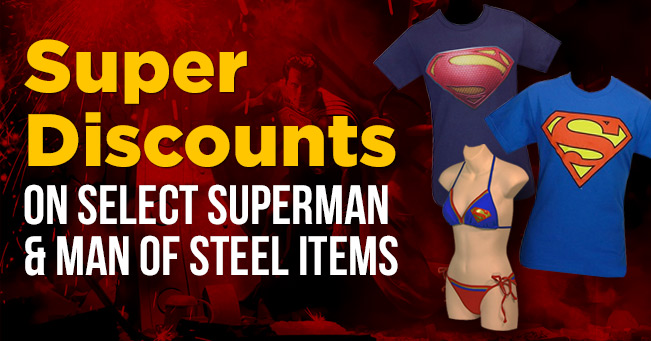 Man of Steel Discounts