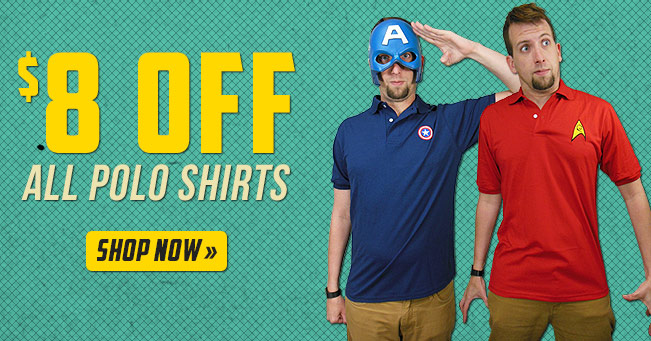 $8 Off Polos