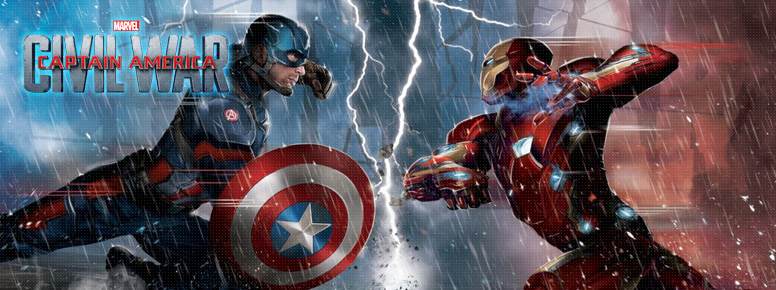 Captain America Civil War Merchandise Banner