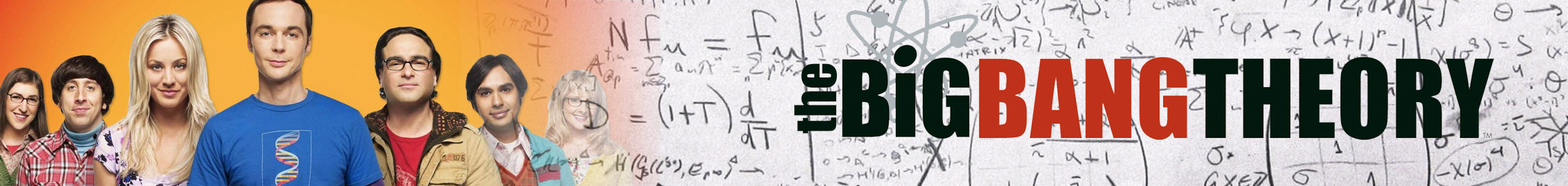 Big Bang Theory Merchandise Banner