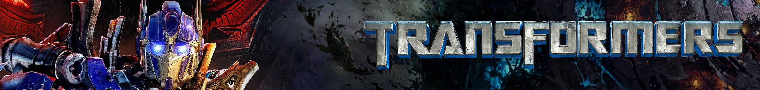 Transformers Merchandise Banner